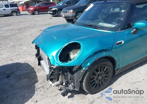 2021 Mini Convertible Cooper из США, поврежденный, VIN WMWWJ3C08M3M43101